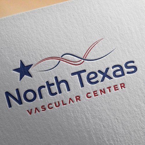 Logo concept for texas vascular center