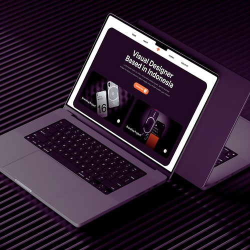 Website Design with Mockup