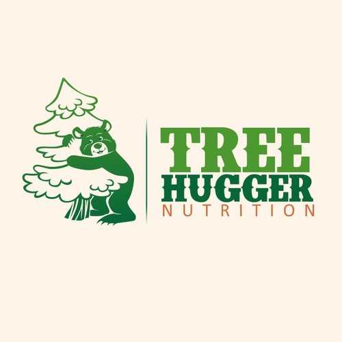 Tree-hugging Bear Logo
