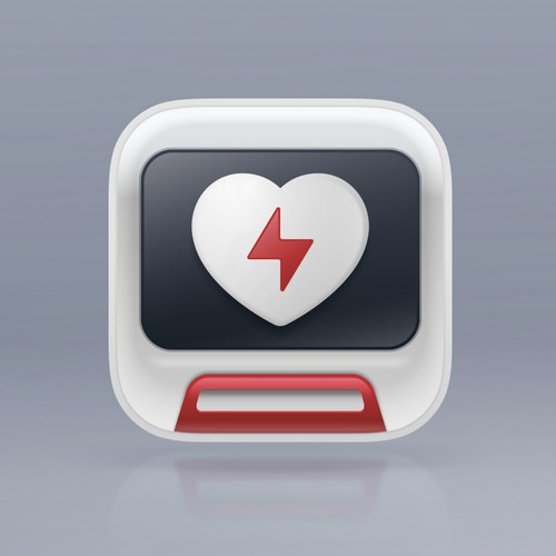 HeartHero App Icon Concept