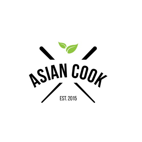 créer un logo attirant et luxueux pour Asian Cook