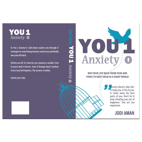 Book cover for "You:1, Anxiety:2"