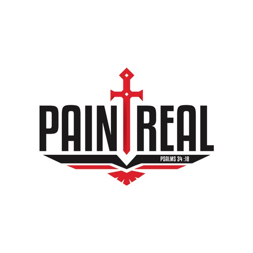pain real logo idea