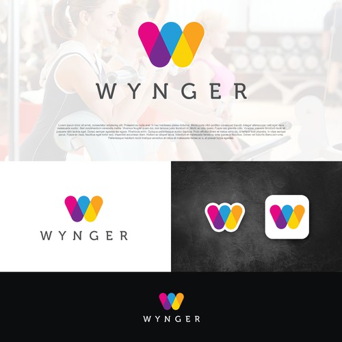 Create clean logo for goal-setting app, Wynger