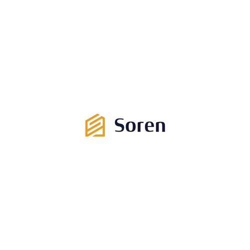 A real estate logo for soren 