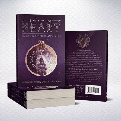 Liberated Heart Book Cover Design