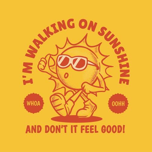Walking on Sunshine iconic song 