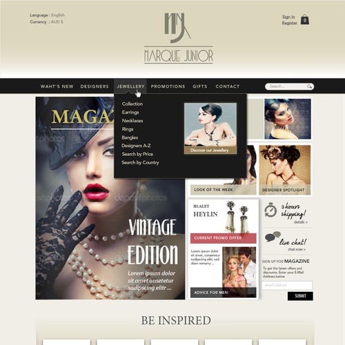 Marque Junior - Contemporary Ecommerce Challenge