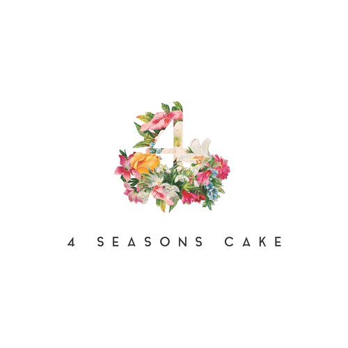Cake Shop Logo Design Concept