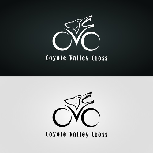 Minimalistic but masculine bike cross logo 
