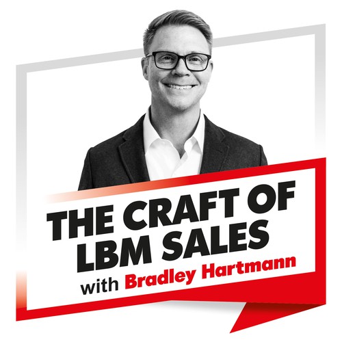 Podcast artwork focusing on sales in construction