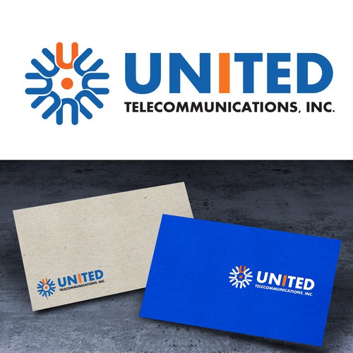 Create a timeless logo for United Telecommunications, Inc.
