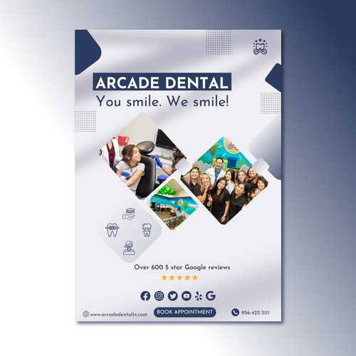 Flyer for dental clinic