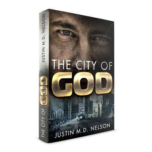 Create a cover design for a new young adult novel, "The City of God".