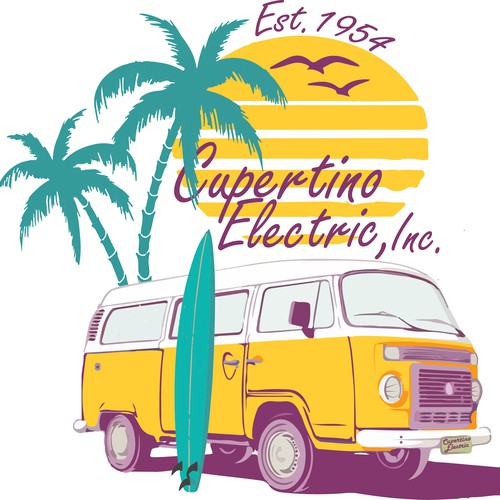 Surf Old Truck For Cupertino Electric