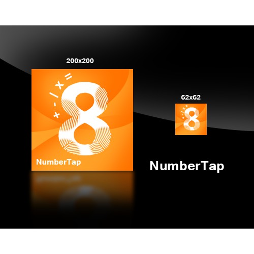 Help us make a Windows Phone 7 app icon for a game called NumberTap