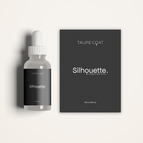 Minimal skincare label