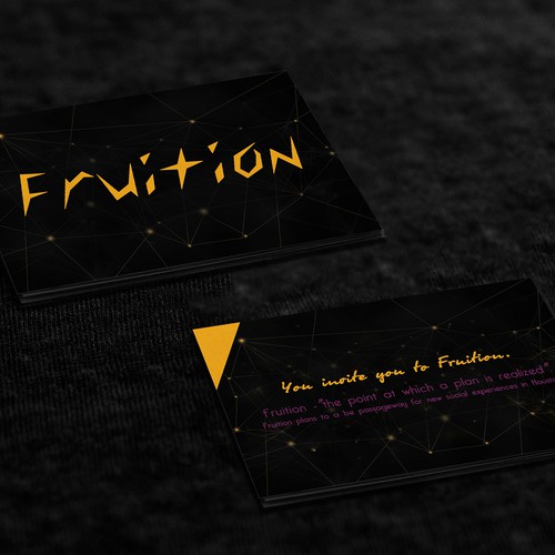 Business card for a Private Social Club