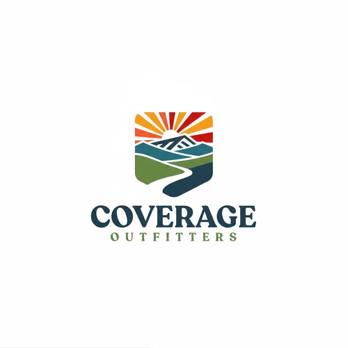 Outdoor-Inspired Boutique Insurance Logo for Coverage Outfitters