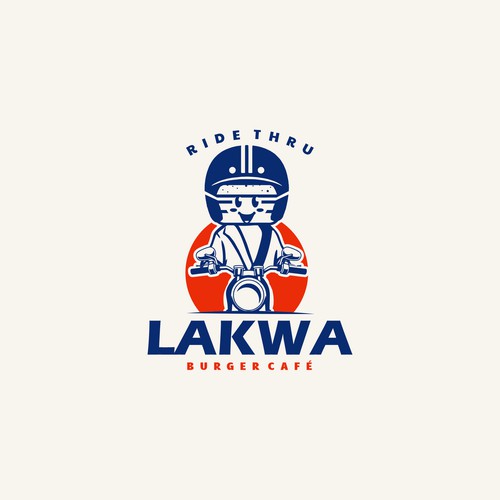 character restaurant logo concept