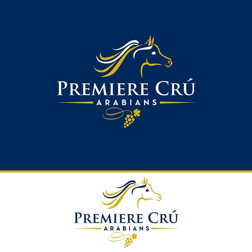 Premiere Crú Arabians Show Horse Logo