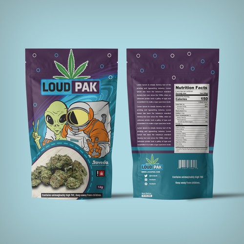 Fun, Bold Cannabis Packaging