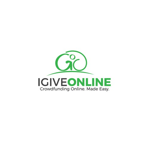 I give online rebrand: Logo