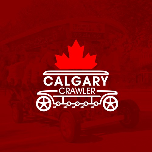  logo for 15-person pedal bike company in Canada
