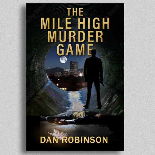 Book cover for mystery thriller