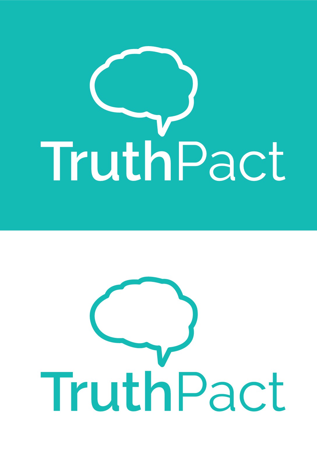 Design a logo for Truth Pact - displaying a committement to both truth and honesty