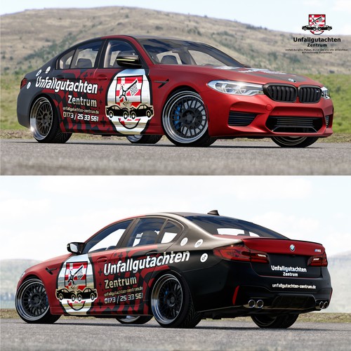 BMW wrap design