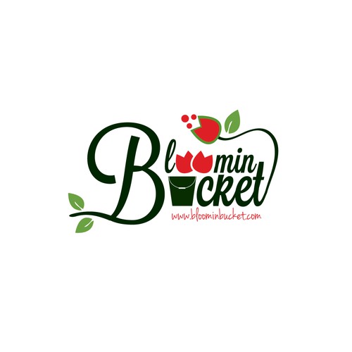 Create the next logo for Bloomin Bucket