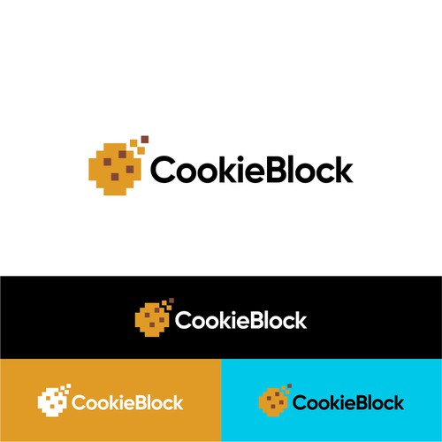 Logo concept for COOKIE BLOCK