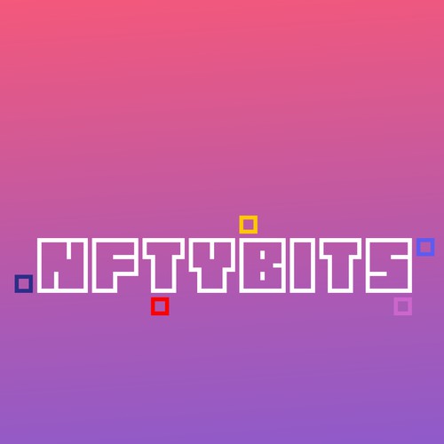Nftybits logo concept