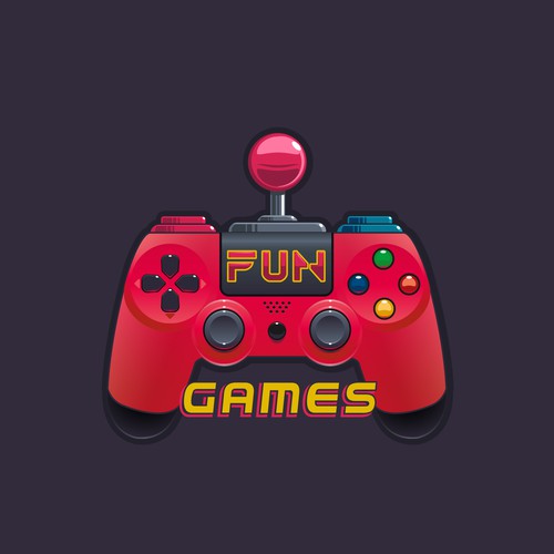logo concept joystick 