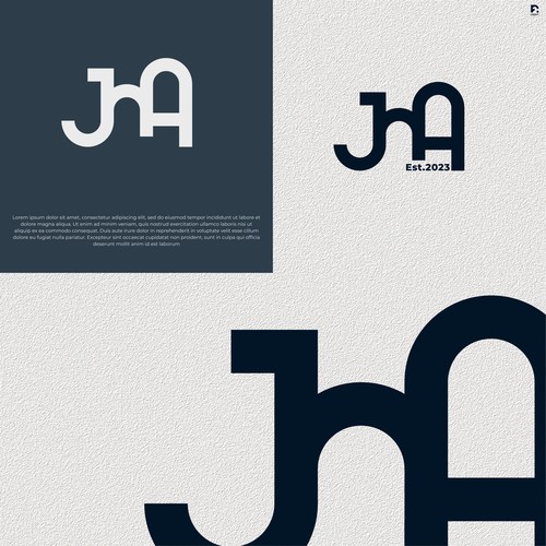 Design for "JHA est.2023"