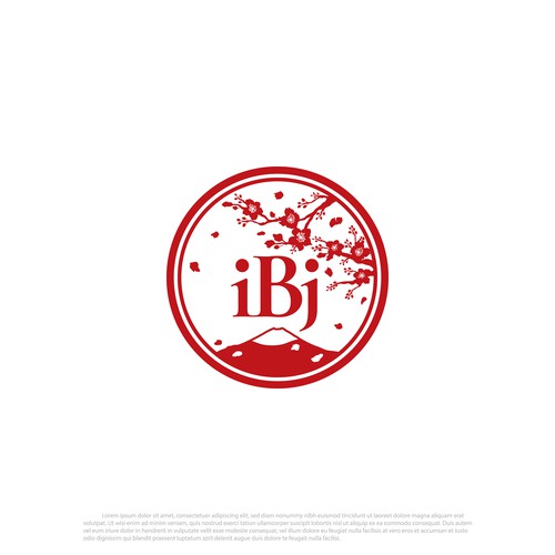 Logo design concept for iBj.
