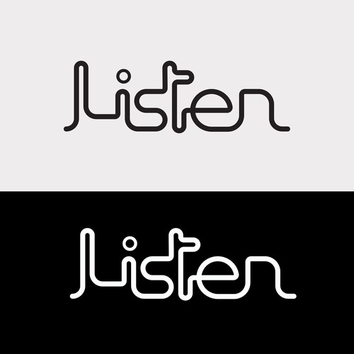 Logo typography