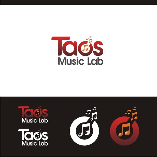 Logo for small music school