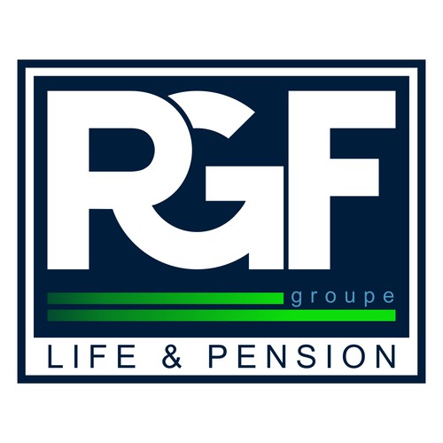 bold logo concept for insurance and pensioners