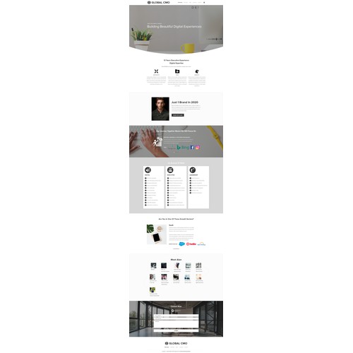 Design Website To Attract Google & Apple Caliber Executives - Immersive, Friendly, Captivating