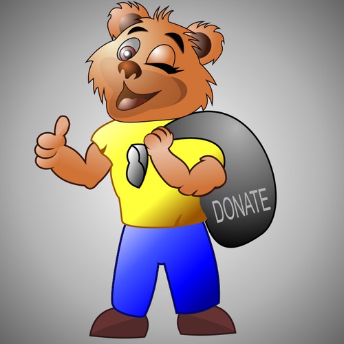 Teddy Says "Wear Donate Recycle"