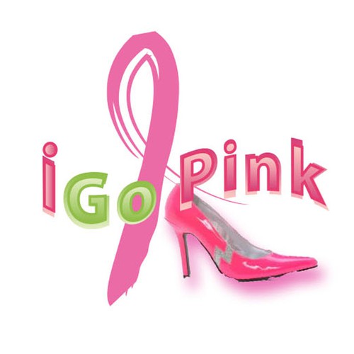 Create a new T-shirt design for iGoPink, a fabulous non-profit supporting breast cancer awareness!