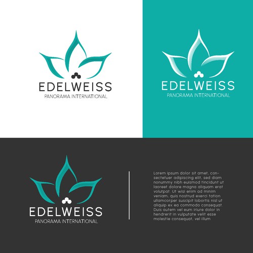 Logo concept for Edelweiss Panorama International