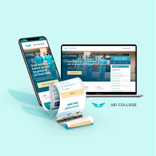 UEI College Landing Page