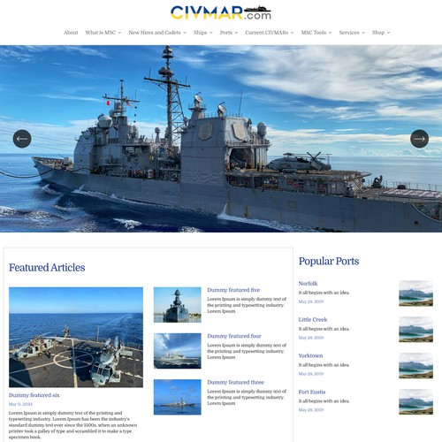 CIVMAR Merchant Marine Design