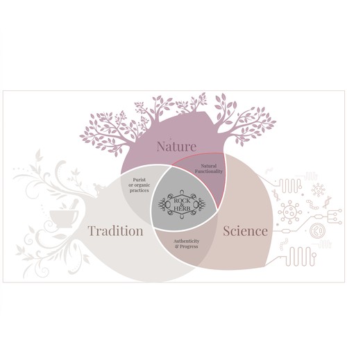 Winner Diagram Design for Cosmetic Brand