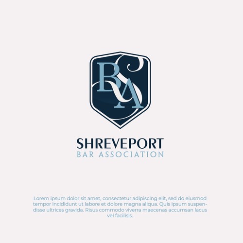 Logotype for Shreveport Bar Association