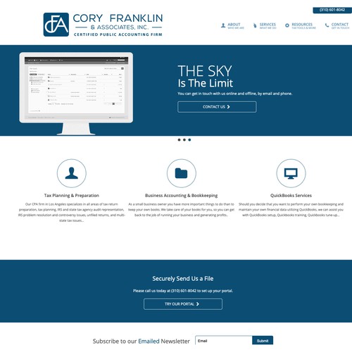 website logo