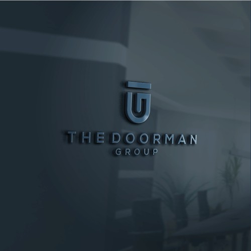 logo for the doorman group